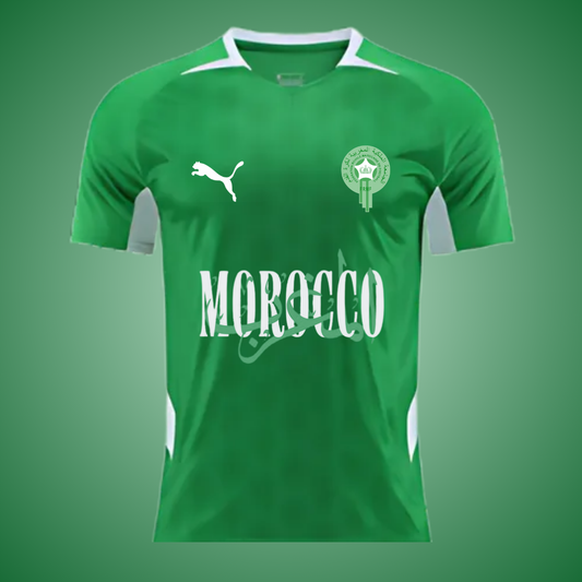 Maroc Tropic Vert/blanc