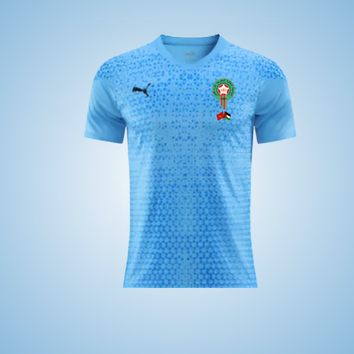 Maillot Maroc x Palestine Bleu