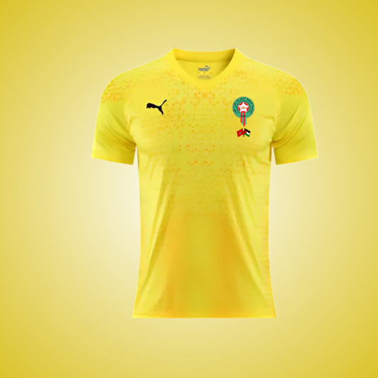 Maillot Maroc x Palestine Jaune