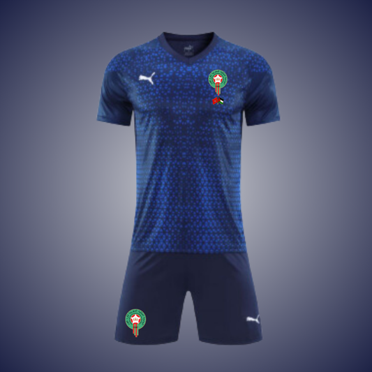 Ensemble Maroc x Palestine Bleu marine